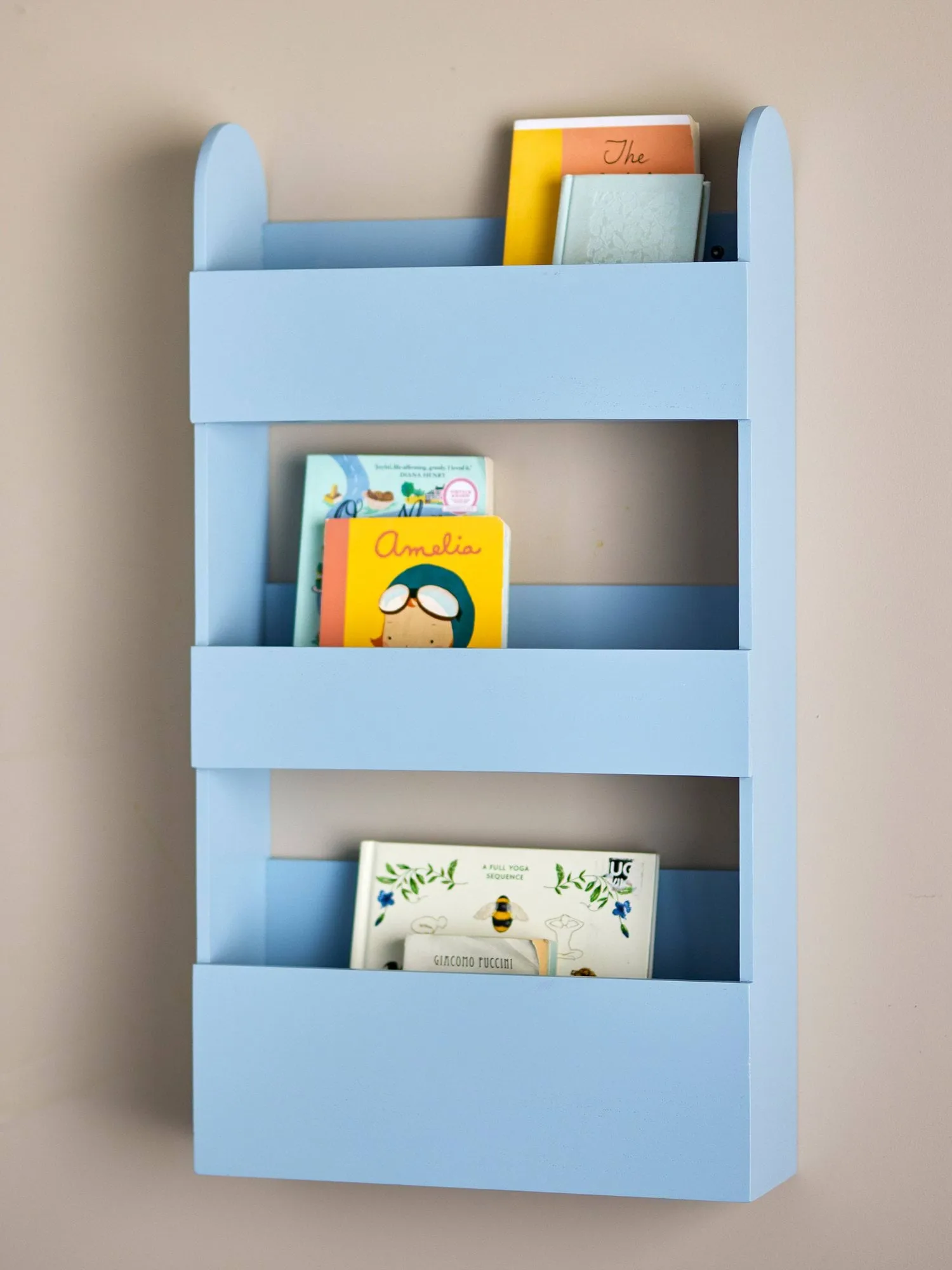 Moris hylla, Blue, 38x70 cm Bloomingville