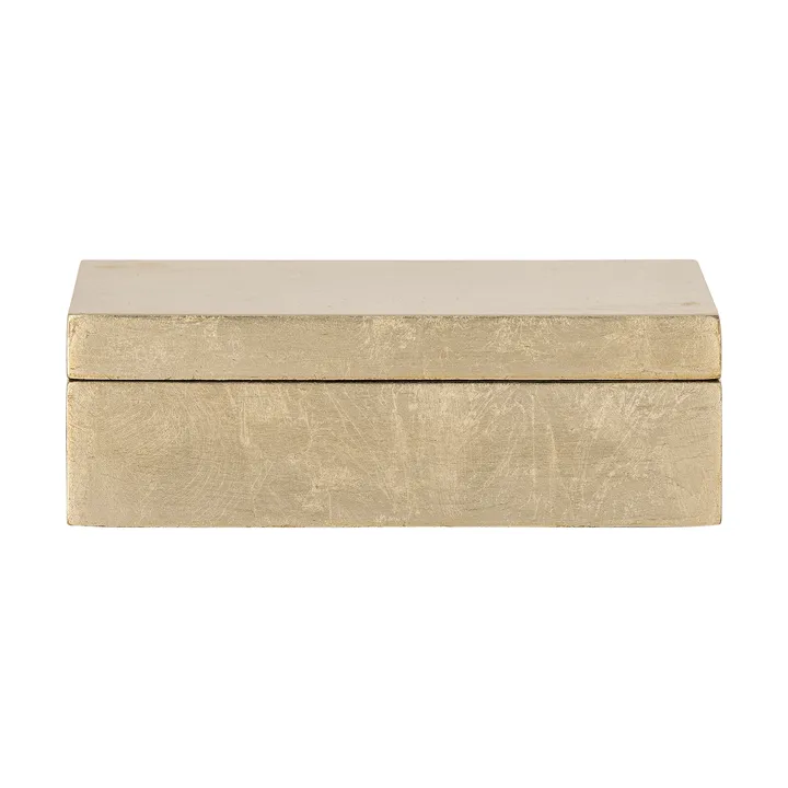 Nenon skål med lock - Gold, 15,5x11 cm - Bloomingville