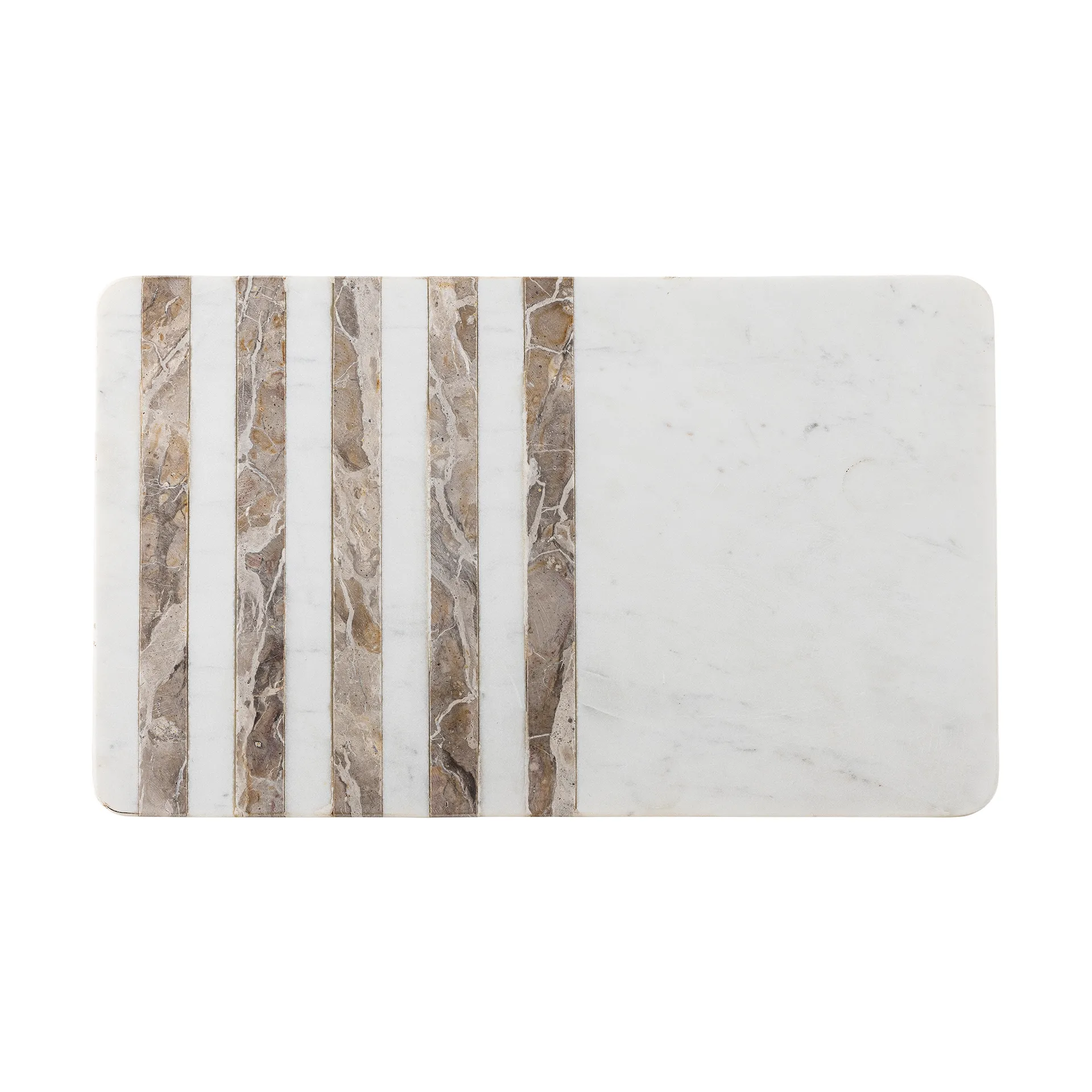 Novelle skärbräda marmor 38x22,5 cm, Vit Bloomingville