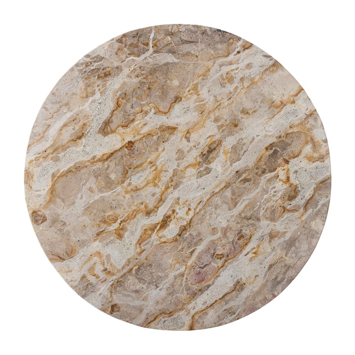 Nuni snurrbricka Ø36 cm, Brun marmor Bloomingville