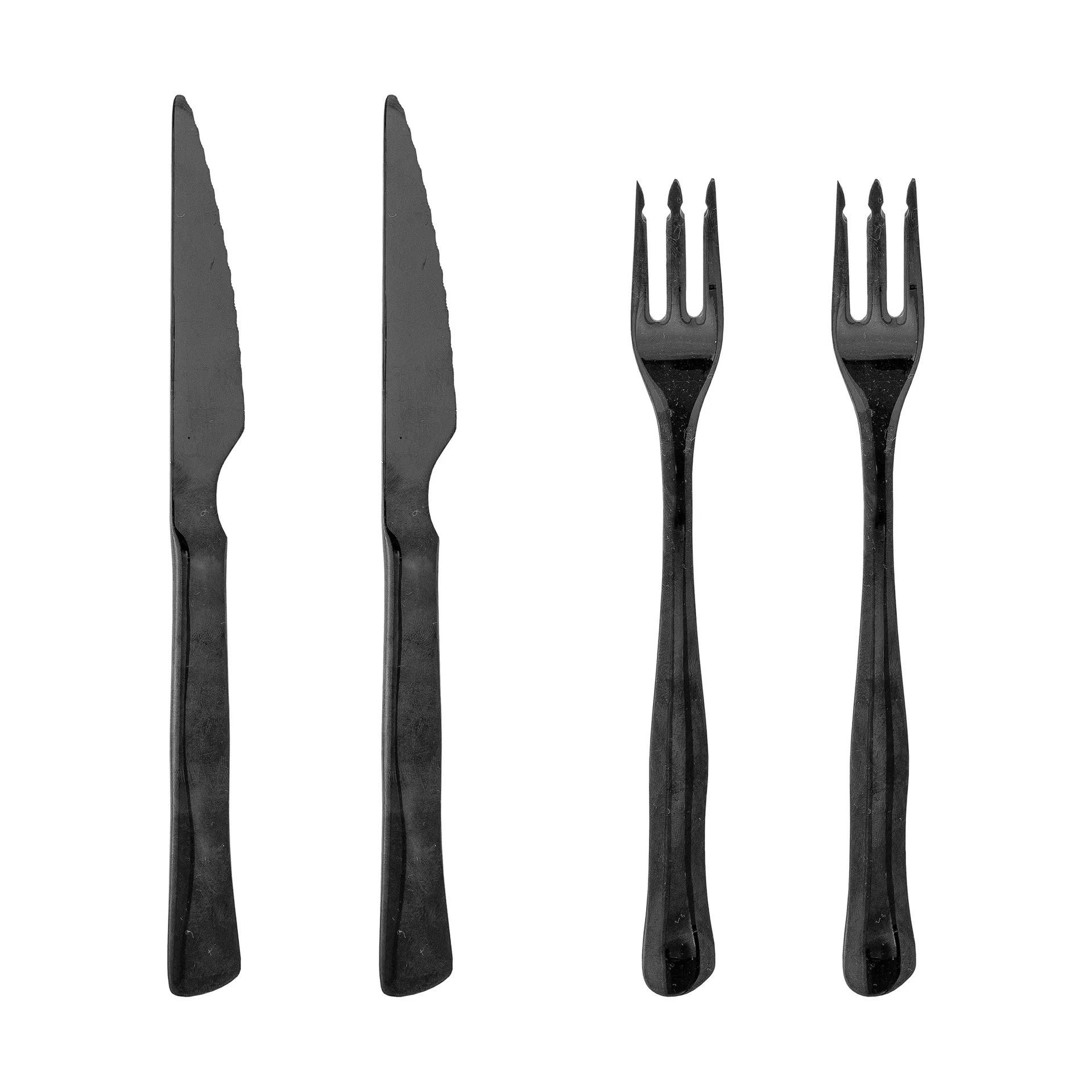 Ollin köttbestick 4 delar, Svart Bloomingville