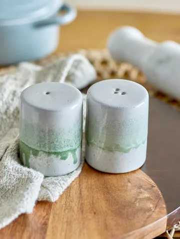 Paula salt- och pepparkar - Green - Bloomingville