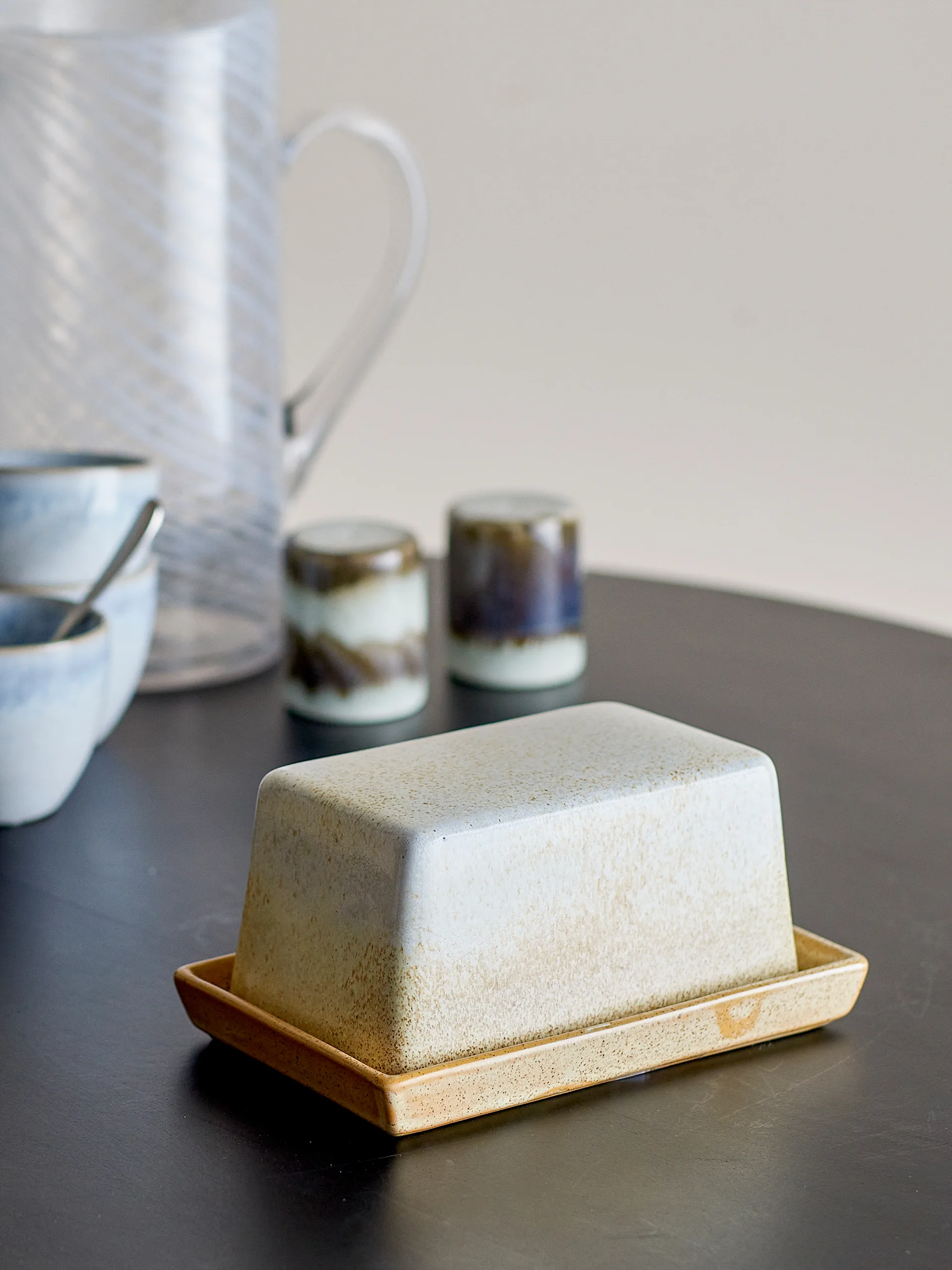 Paula smörask 11,5x17,5 cm, Nature Bloomingville