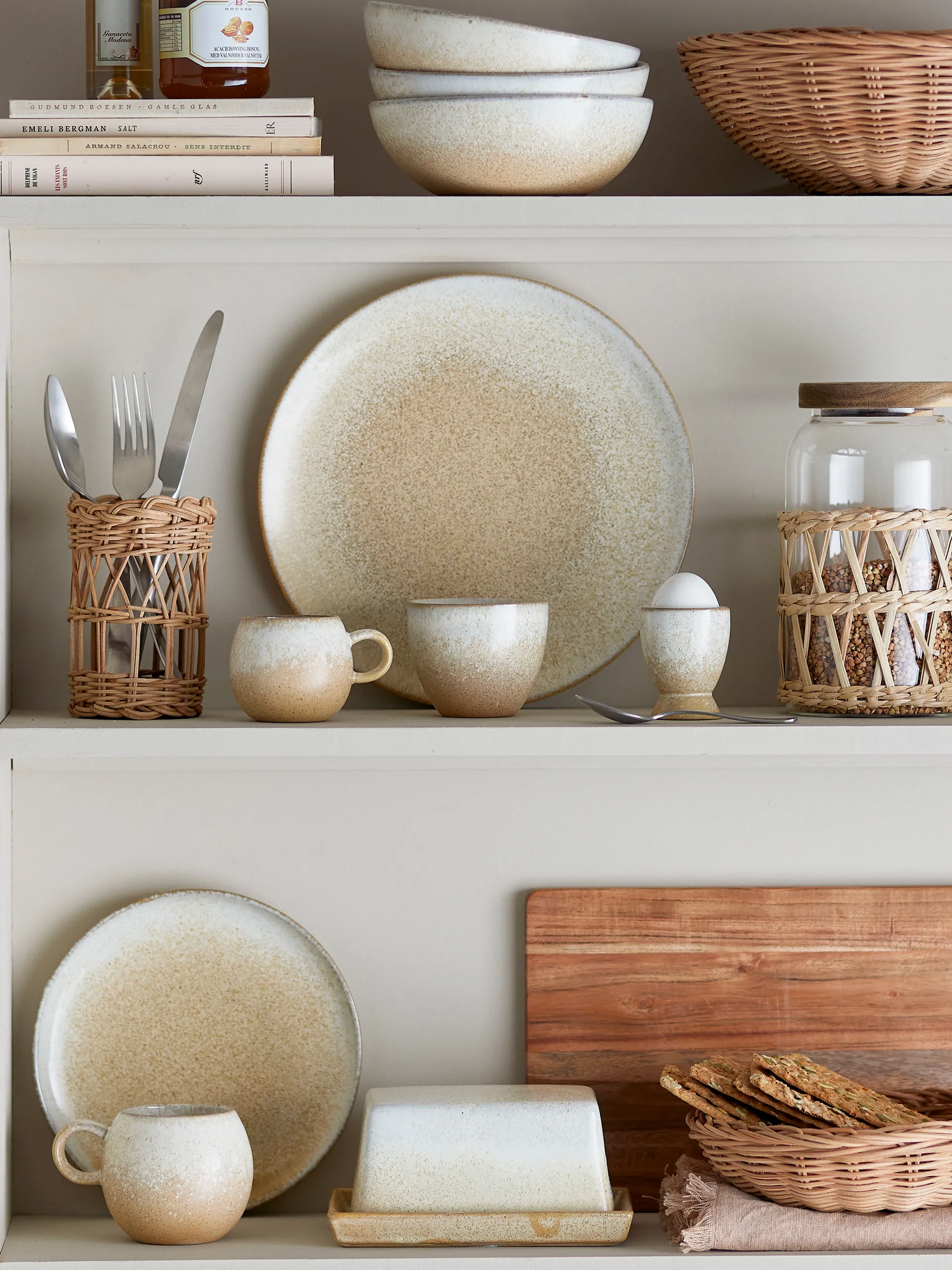 Paula smörask 11,5x17,5 cm, Nature Bloomingville