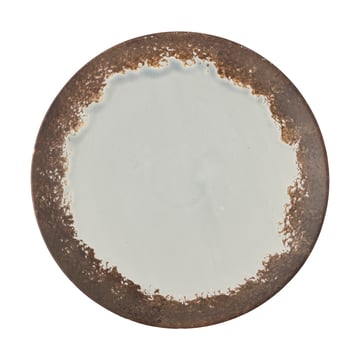 Läs mer om Bloomingville Paula tallrik Ø26,5 cm Brun