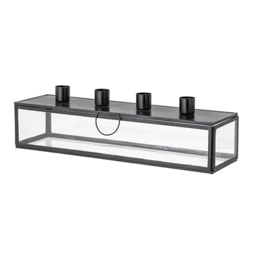 Bloomingville Pelo adventsljusstake 34 cm Svart-klar