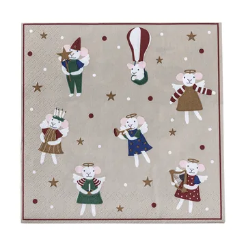 Peo pappersservett - Multi, 33x33 cm - Bloomingville