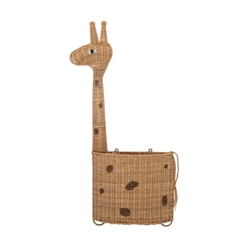 Läs mer om Bloomingville Philine väggkorg 90 cm Nature giraffe