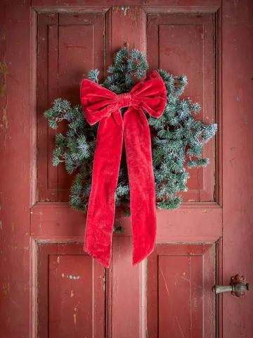 Ruby dekorationsrosett - Red, 53x25 cm - Bloomingville