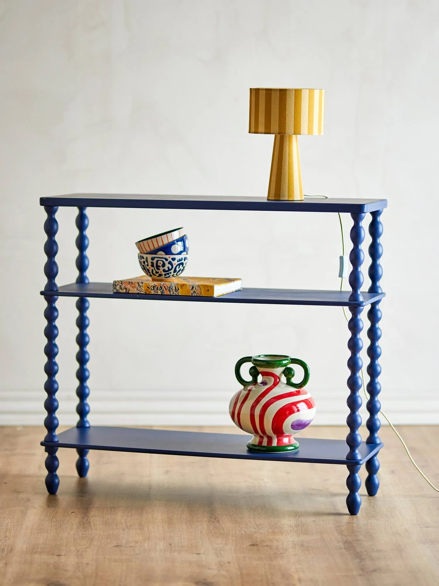 Salino consolbord, Blue, 90x81 cm Bloomingville