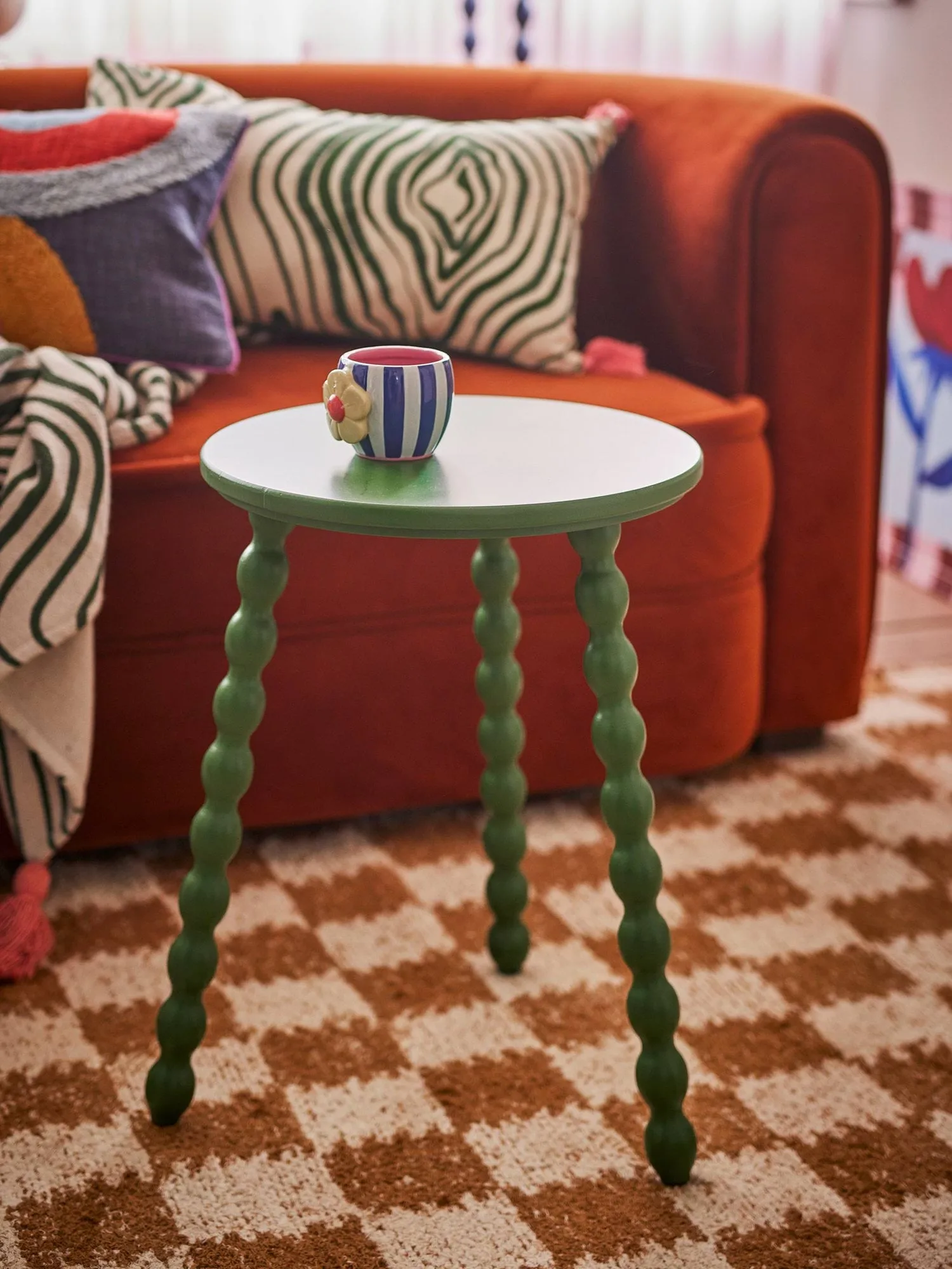 Salino sidobord, Green, Ø41 cm Bloomingville