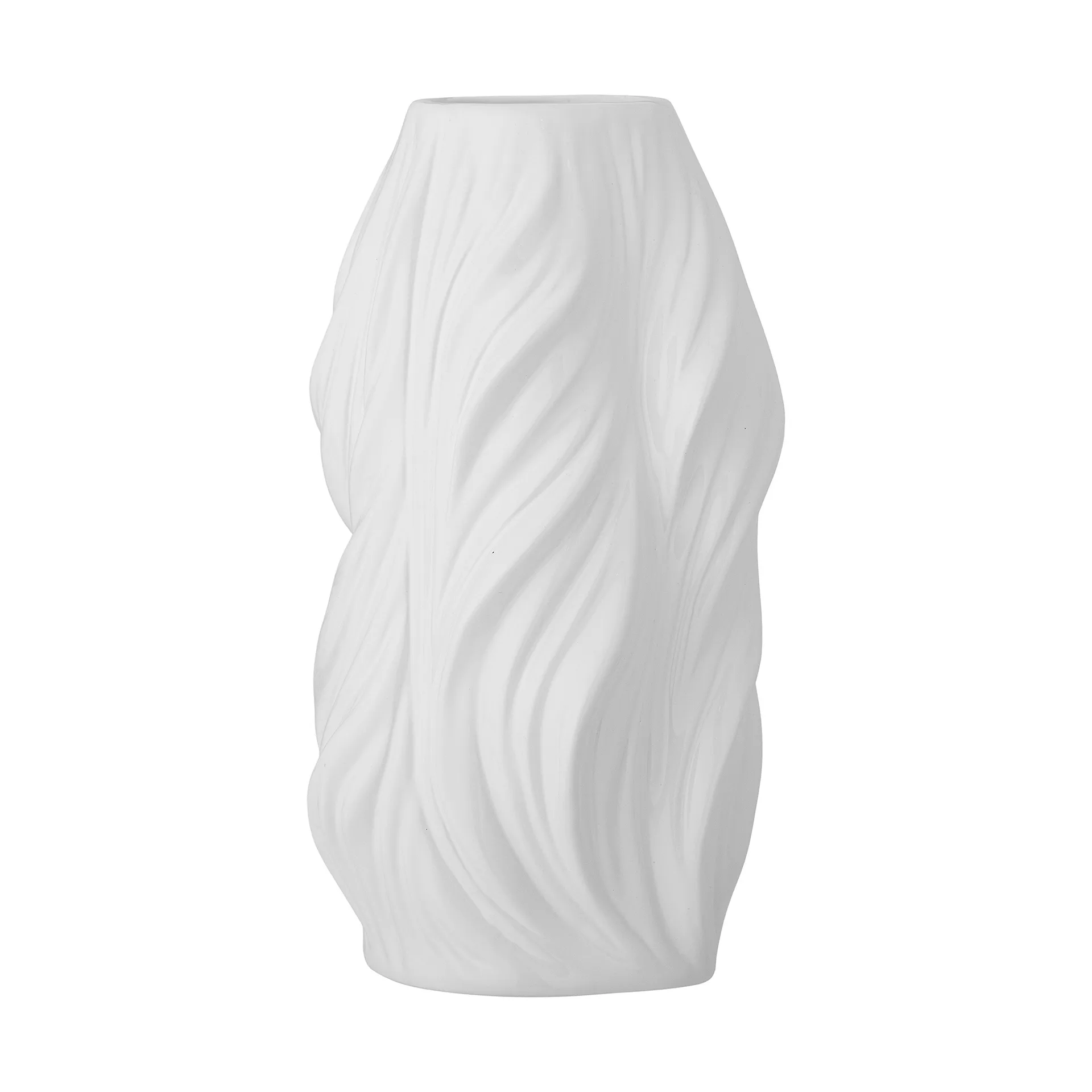 Sanak vas Ø14x26 cm, White Bloomingville