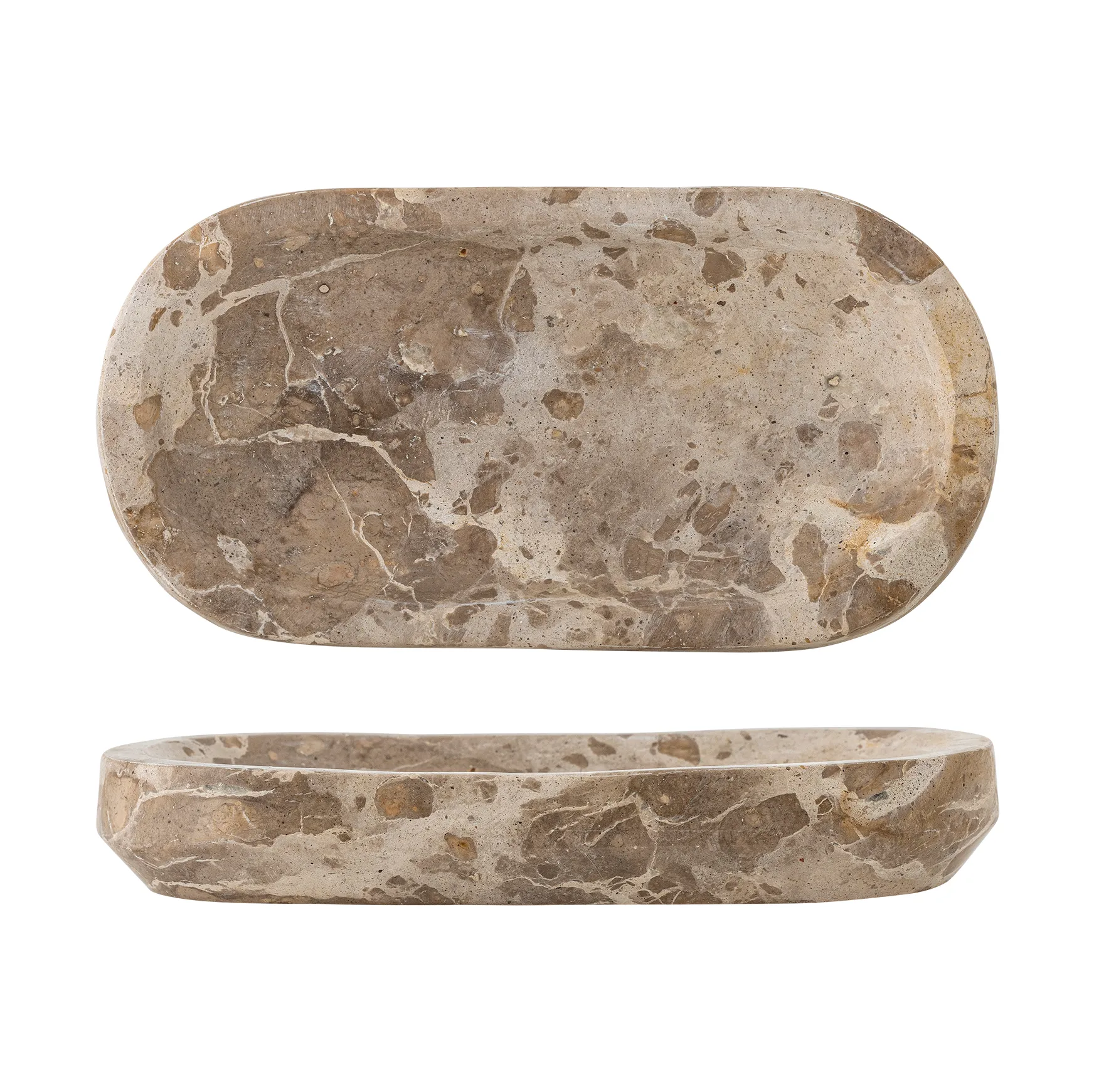 Shao bricka marmor 24,5x12,5 cm, Natur Bloomingville