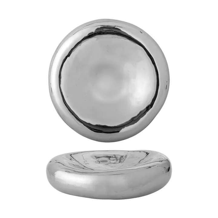 Shine skål - Silver, Ø23 cm - Bloomingville