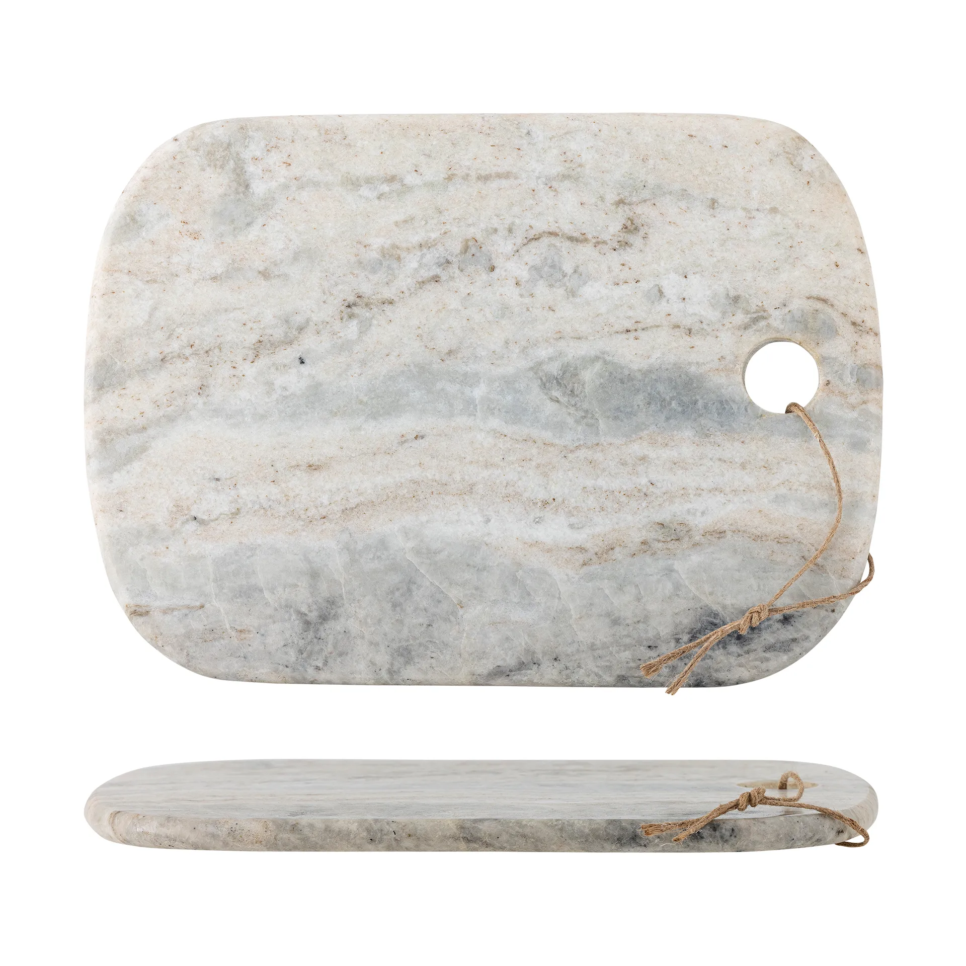 Sibelle skärbräda marmor 30,5x22,5 cm, Natur Bloomingville