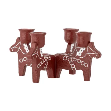 Siffer adventsljusstake - Röd, 23 cm - Bloomingville
