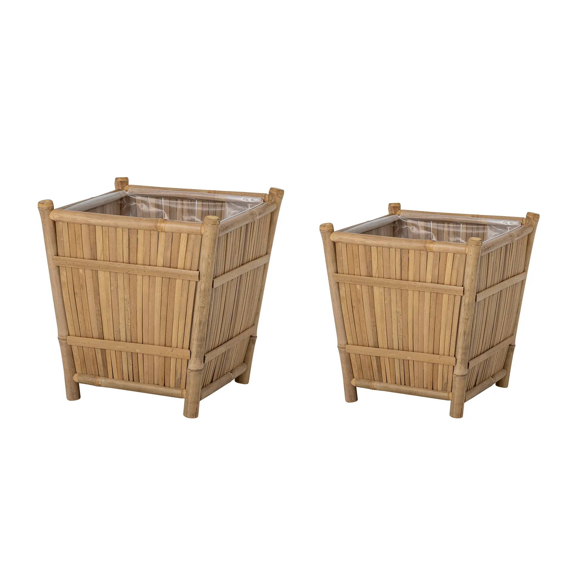 Sole blomkrukaset 2-pack, Bambu Bloomingville