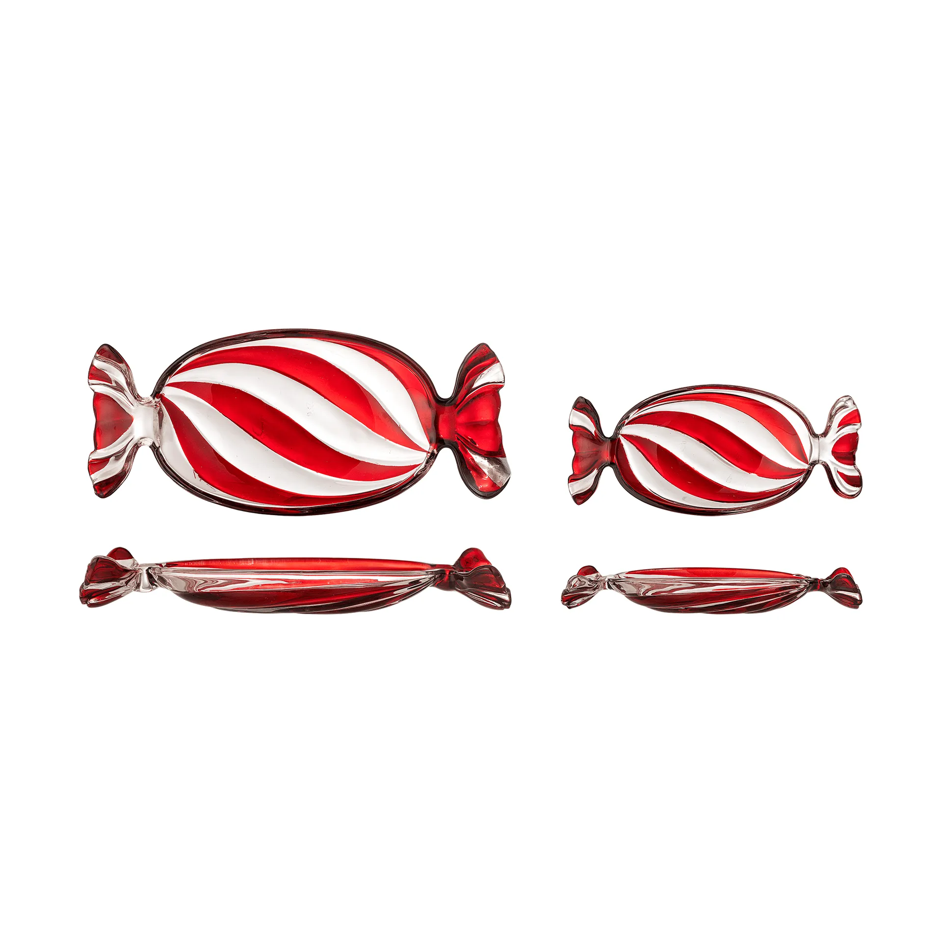 Bloomingville Sweetie serveringsfat Röd, 2 delar