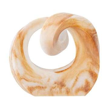 Läs mer om Bloomingville Swirl dekoration Brun