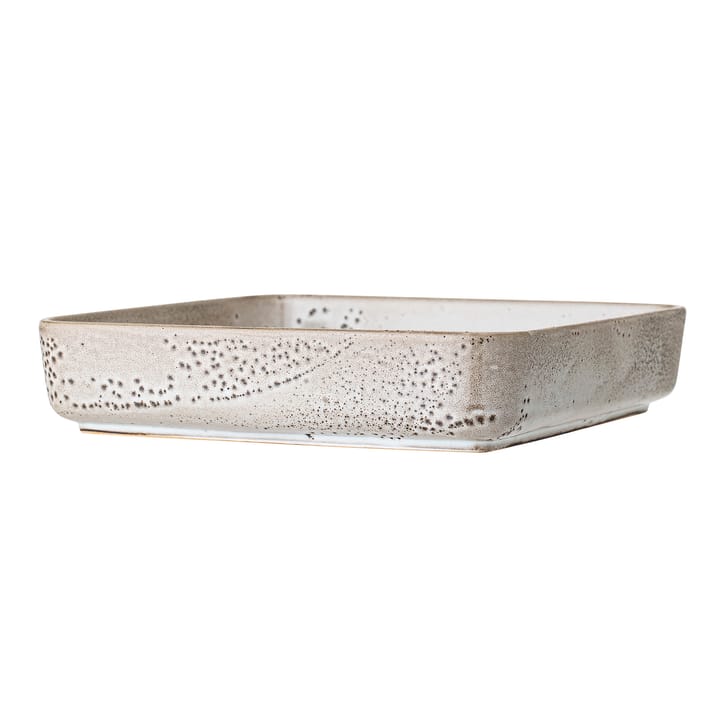Thea serveringsfat stengods 25x25 cm, Grå Bloomingville