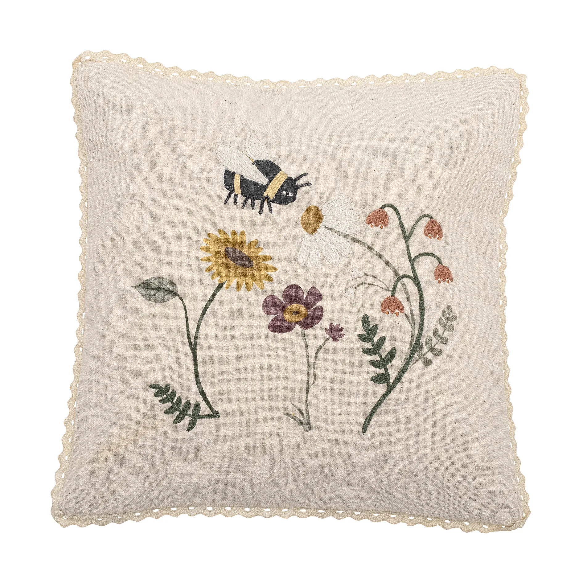 Tibbe kudde 40x40 cm, Nature floral Bloomingville