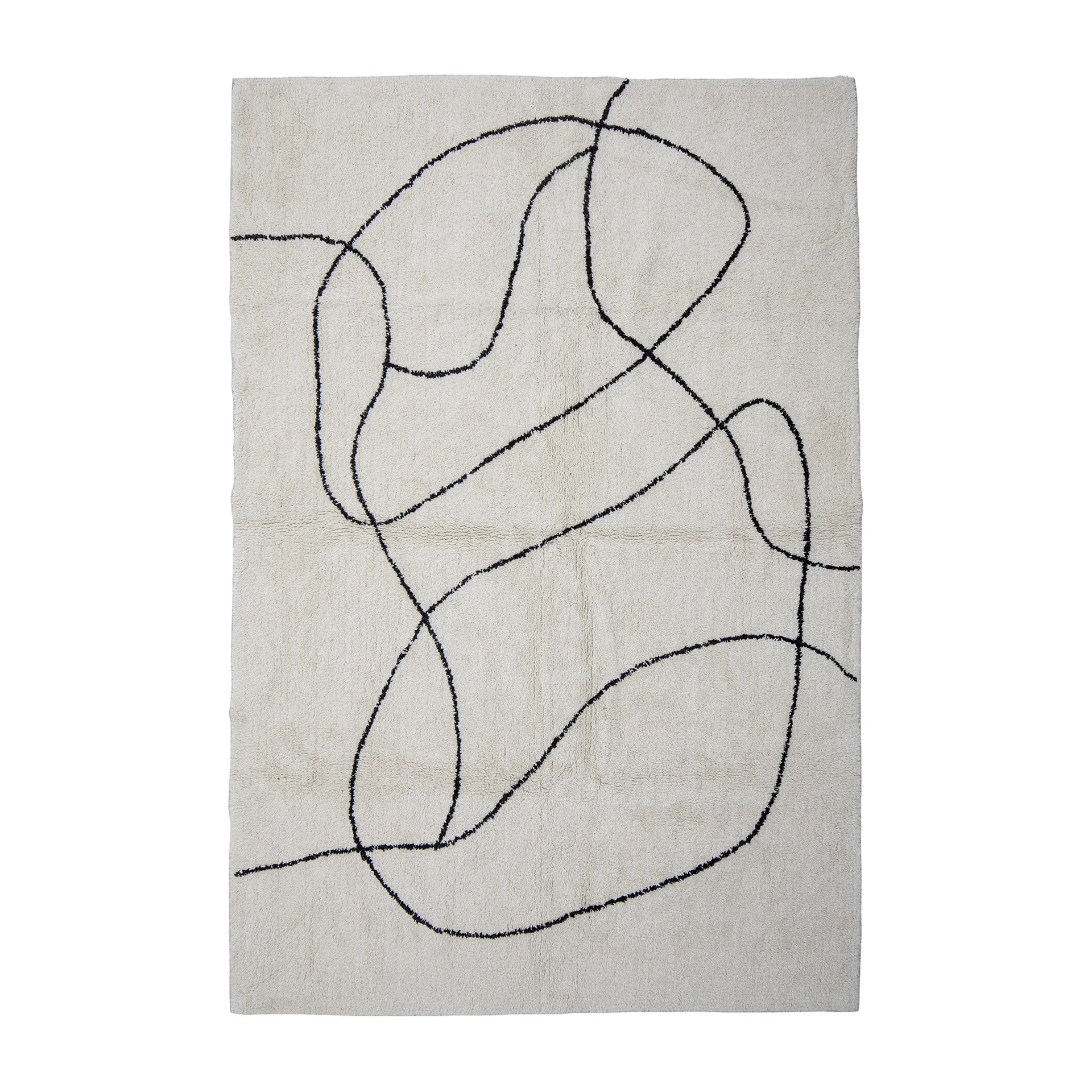 Viga matta 120x180 cm, Vit Bloomingville