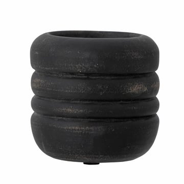 Läs mer om Bloomingville Vilken ljusstake Ø12x12 cm Svart