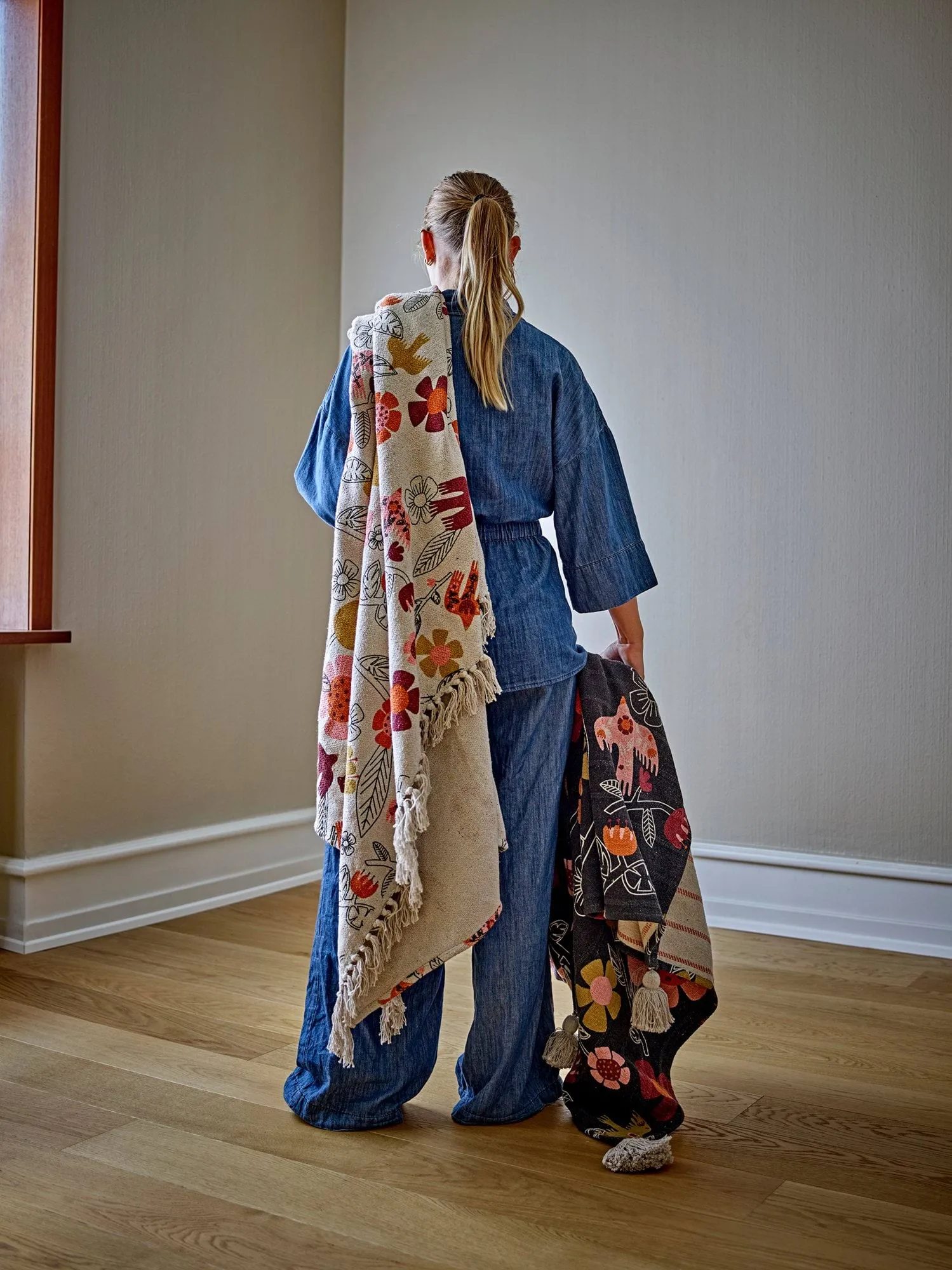 Vivielle pläd, Multi, 160x130 cm Bloomingville