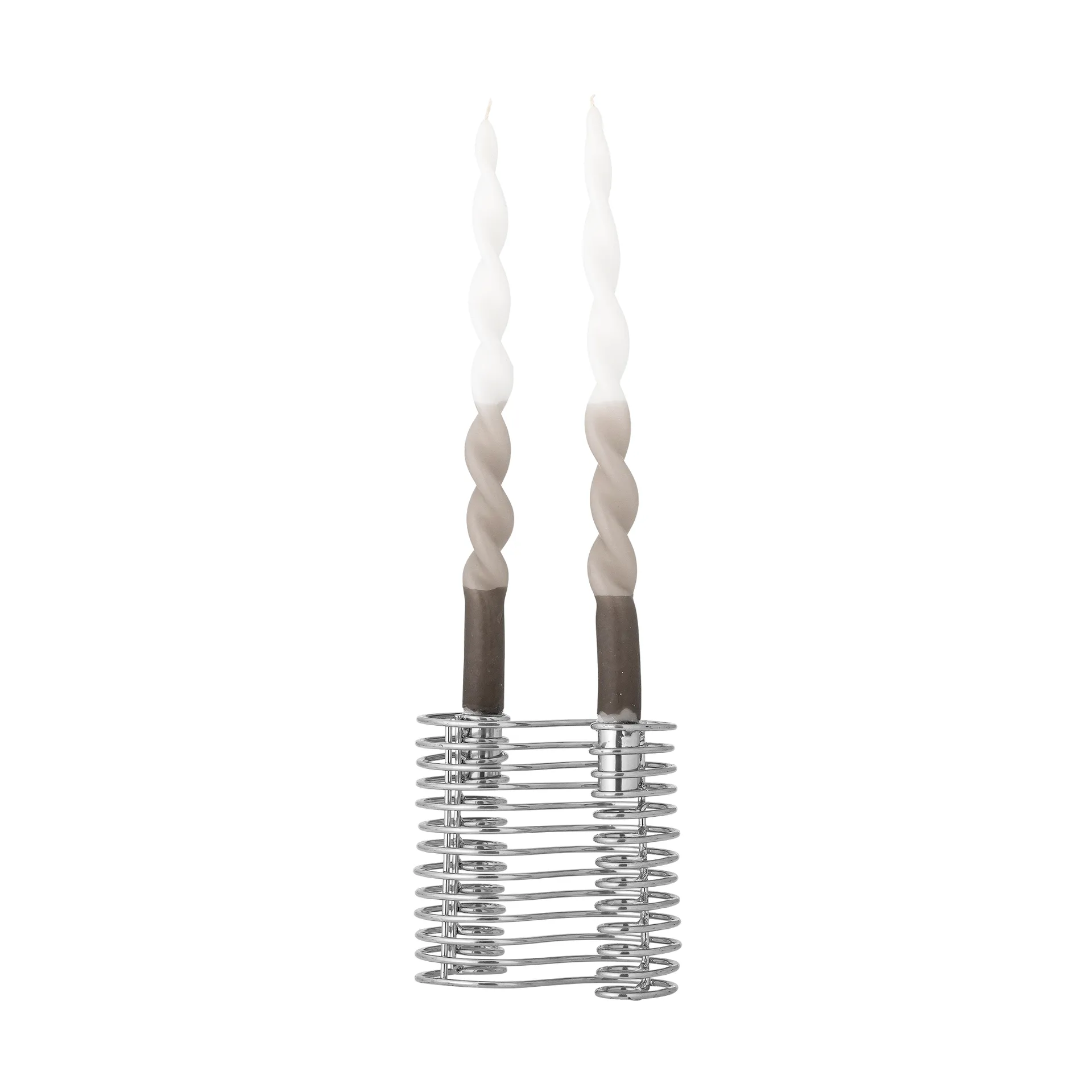 Wavela ljusstake 15,5x14,5 cm, Silver Bloomingville