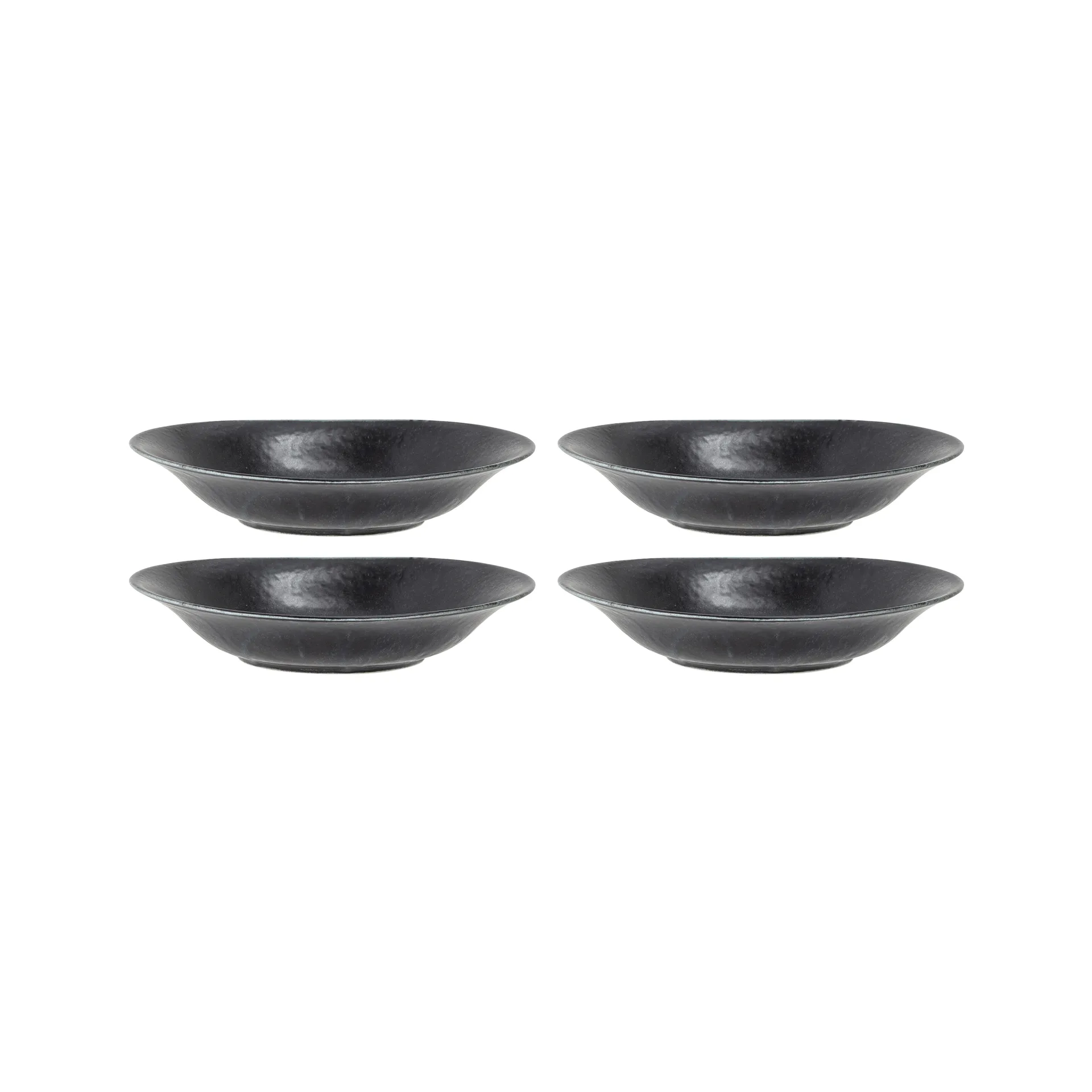 Yoko soppskål 20,5x23 cm 4-pack, Svart Bloomingville