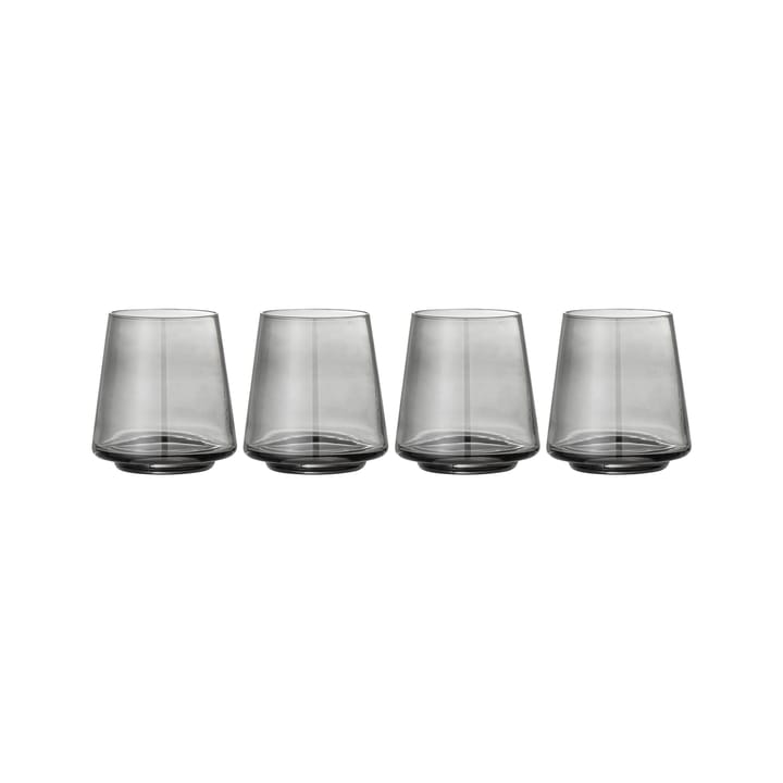 Yvette dricksglas 33 cl 4-pack, Grå Bloomingville