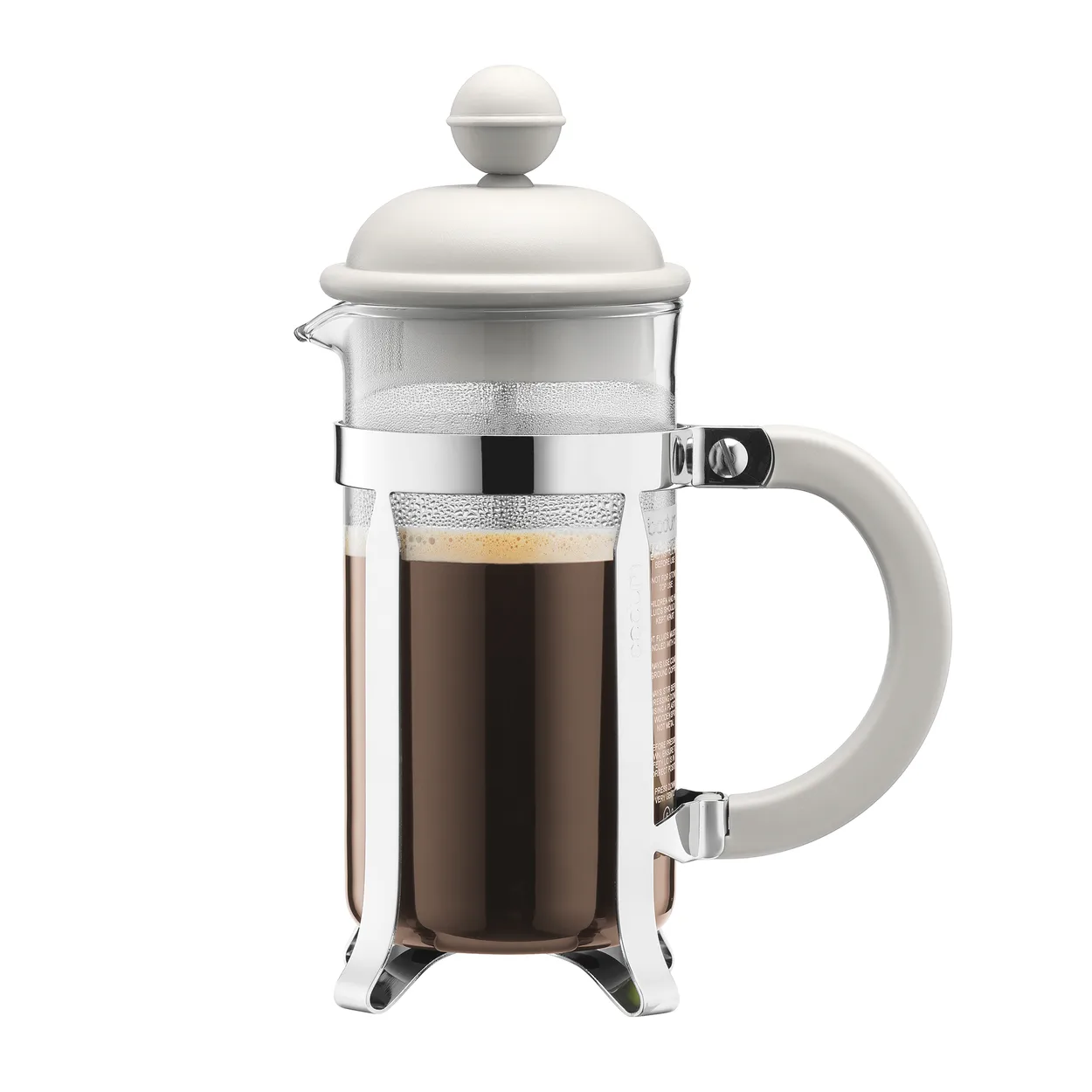 Produktfoto för Bodum Caffettiera Pressbryggare 3 koppar 0,35L Vit