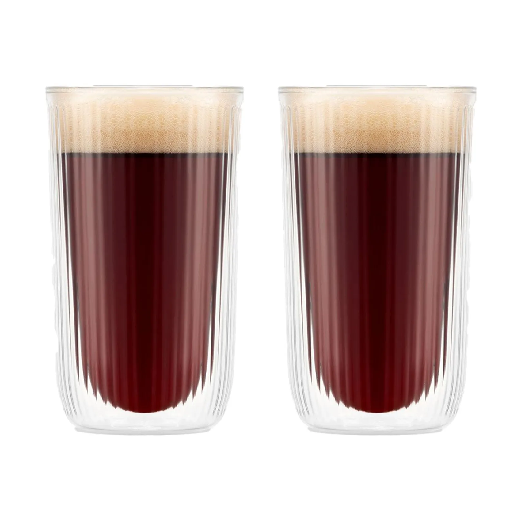 Douro dubbelväggigt ölglas 45 cl 2-pack, Klar Bodum