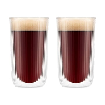 Läs mer om Bodum Douro dubbelväggigt ölglas 45 cl 2-pack Klar