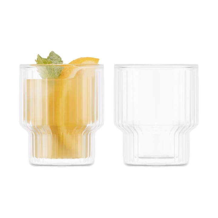 Navalia dubbelväggigt glas 15 cl 2-pack - Klar - Bodum