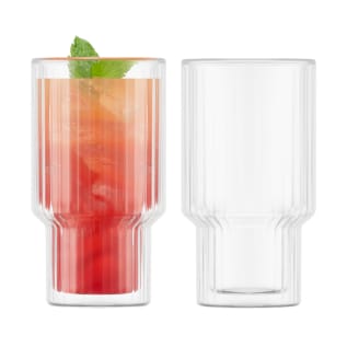 Navalia dubbelväggigt glas 25 cl 2-pack - Klar - Bodum