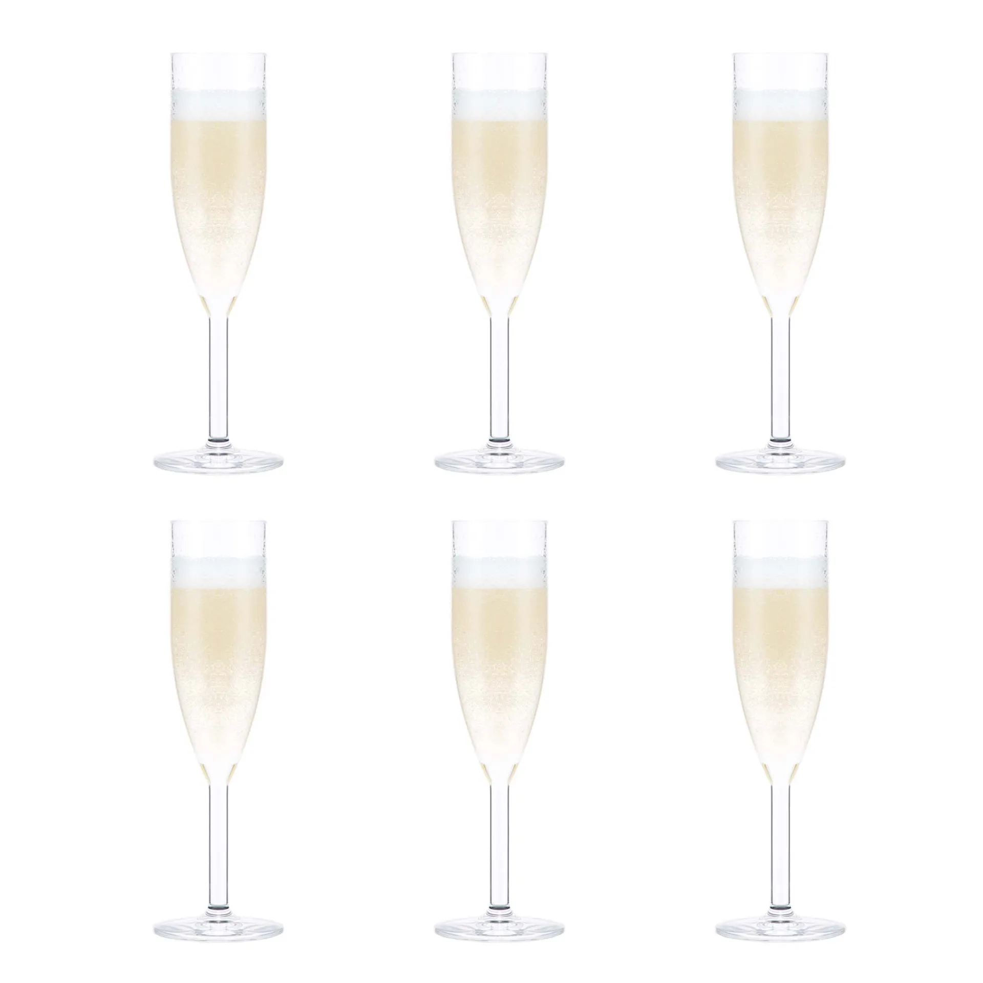 Oktett champagneglas 6-pack, 12 cl Bodum