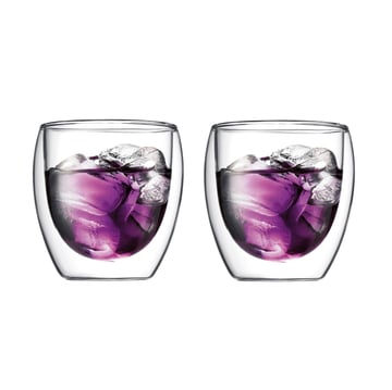 Läs mer om Bodum Pavina dubbelväggigt glas 2-pack 25 cl