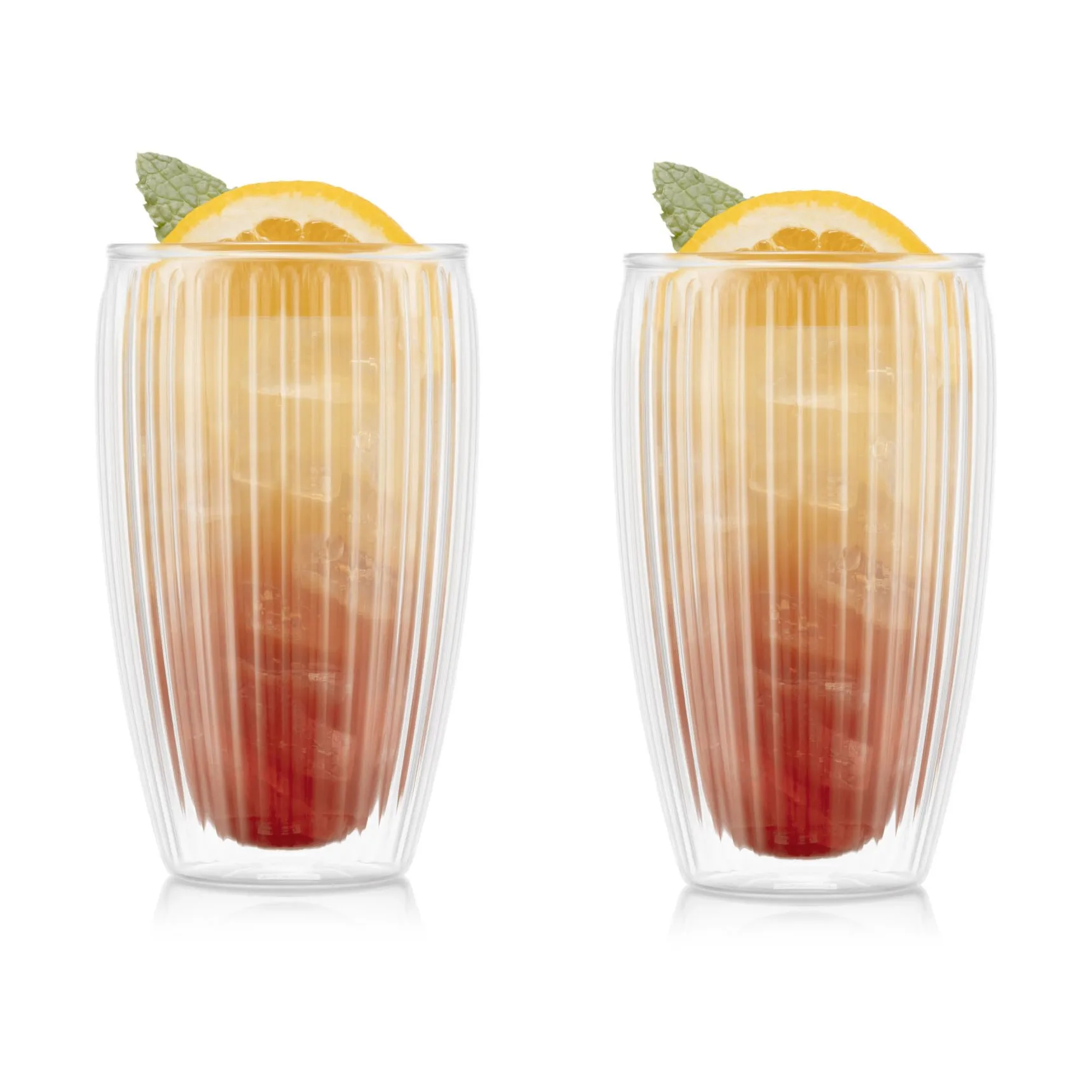 Pavina dubbelväggigt glas 45 cl 2-pack, Klar Bodum