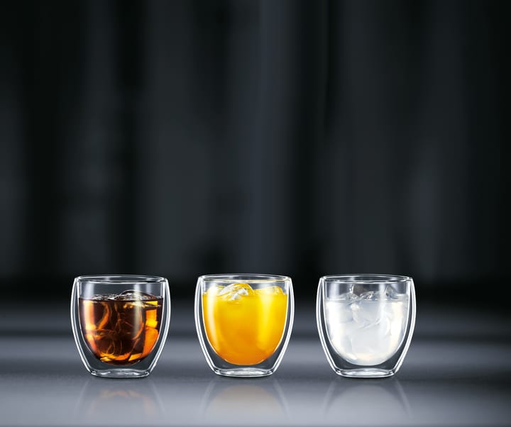 Pavina dubbelväggigt glas 6-pack, 25 cl Bodum