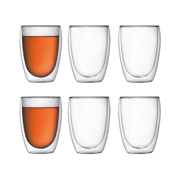 Läs mer om Bodum Pavina dubbelväggigt glas 6-pack 35 cl