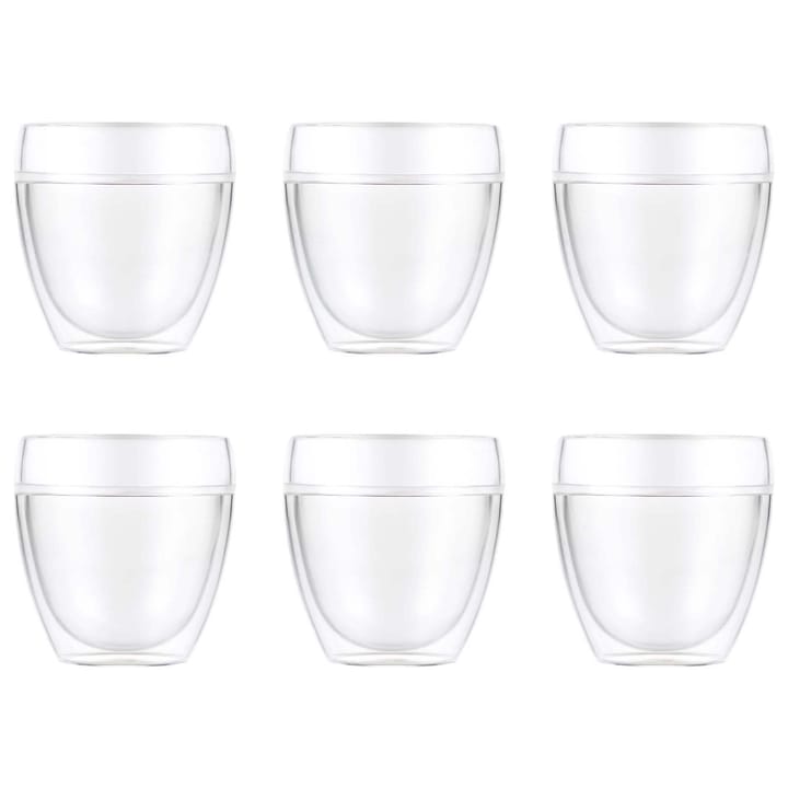 Pavina Outdoor dubbelväggigt plastglas 6-pack - 25 cl - Bodum