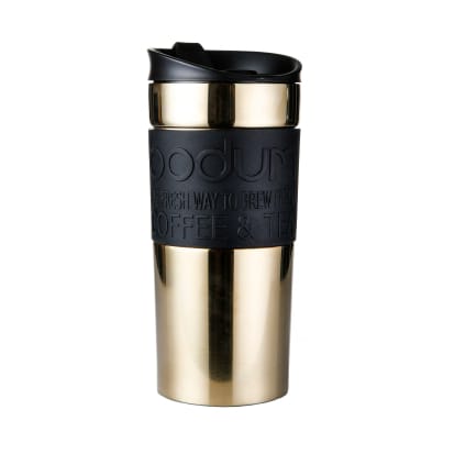 Travel mug resemugg 35 cl, Gull metal Bodum