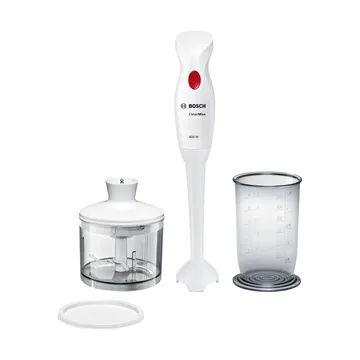 Bosch CleverMixx MSM14200 stavmixer set 400W - Vit-djupröd - Bosch