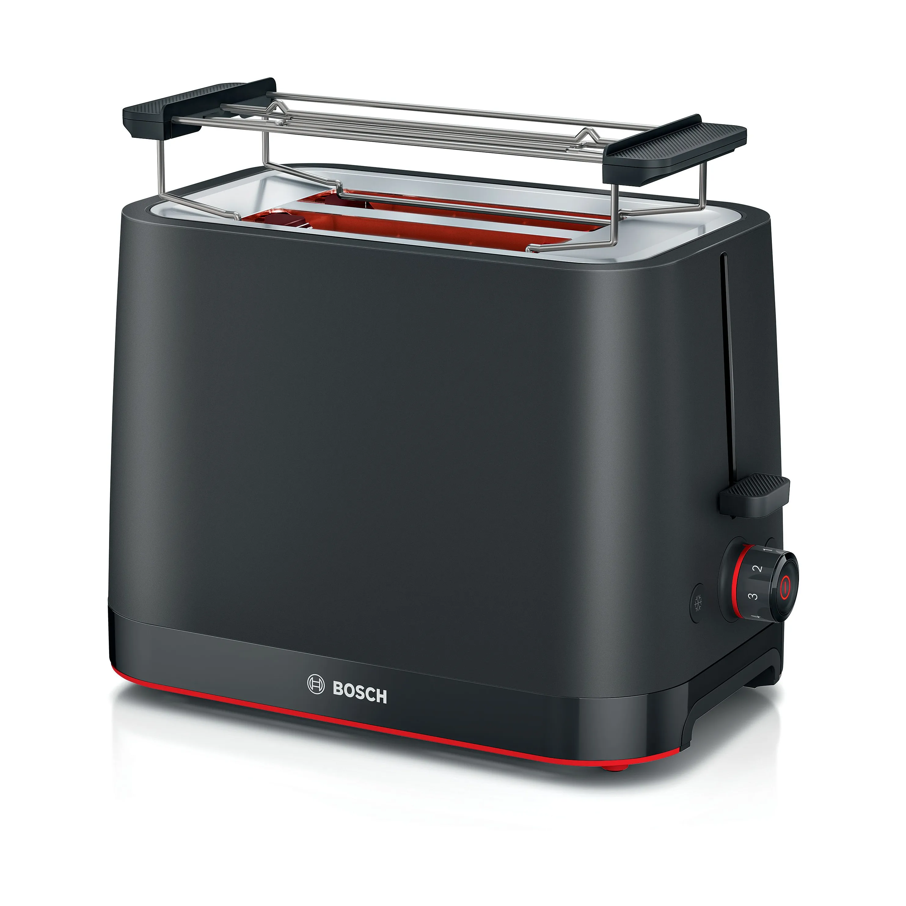Bosch MyMoment TAT3M123 brödrost, Svart