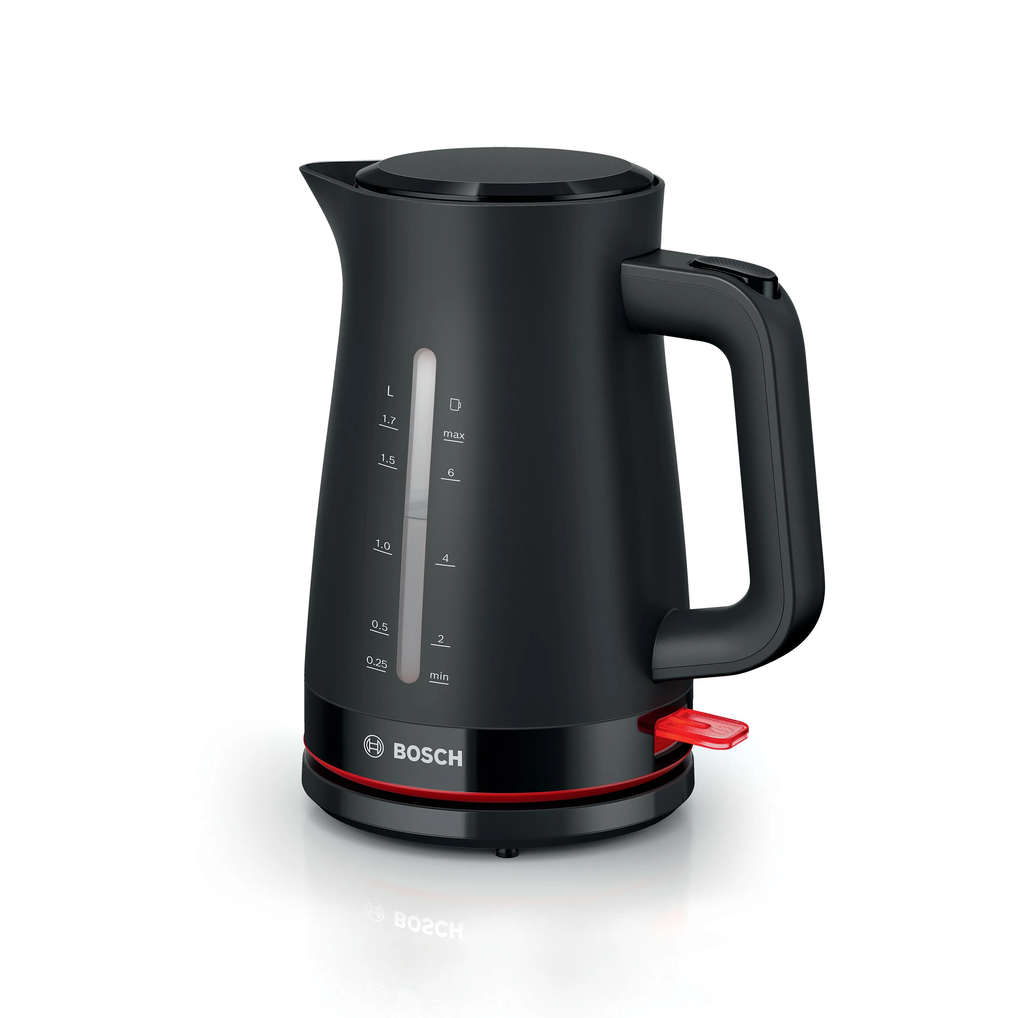 Bosch MyMoment TWK3M123 vattenkokare 1,7 L, Svart