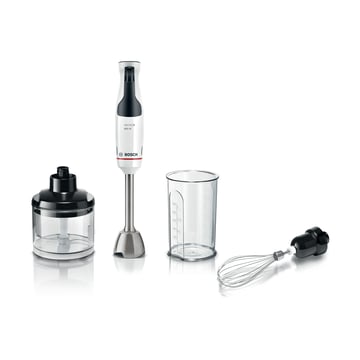 Läs mer om Bosch Bosch Serie 4 ErgoMaster MSM4W421 stavmixer set Vit-antracit