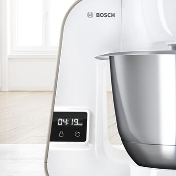 Bosch Serie 4 MUM 5 köksmaskin med våg 1000W - Vit-champagne - Bosch