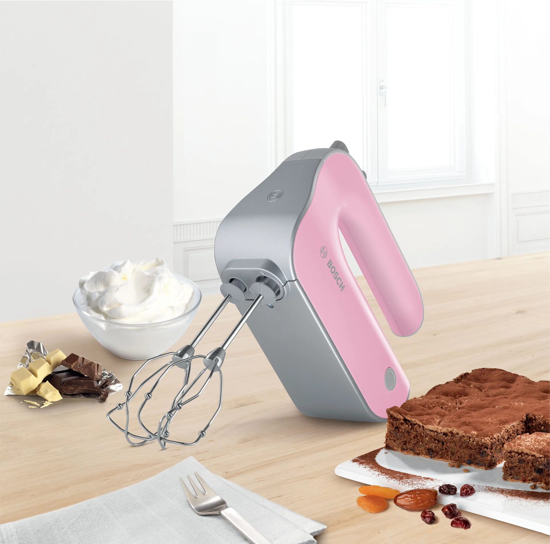 Bosch Styline MFQ4030 elvisp 500W, Rosa-grå Bosch