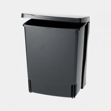 Läs mer om Brabantia Avfallshink, rektangulär (inkl väggfästen) 10 L Svart